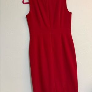 Kasper Vibrant Red Midi Dress